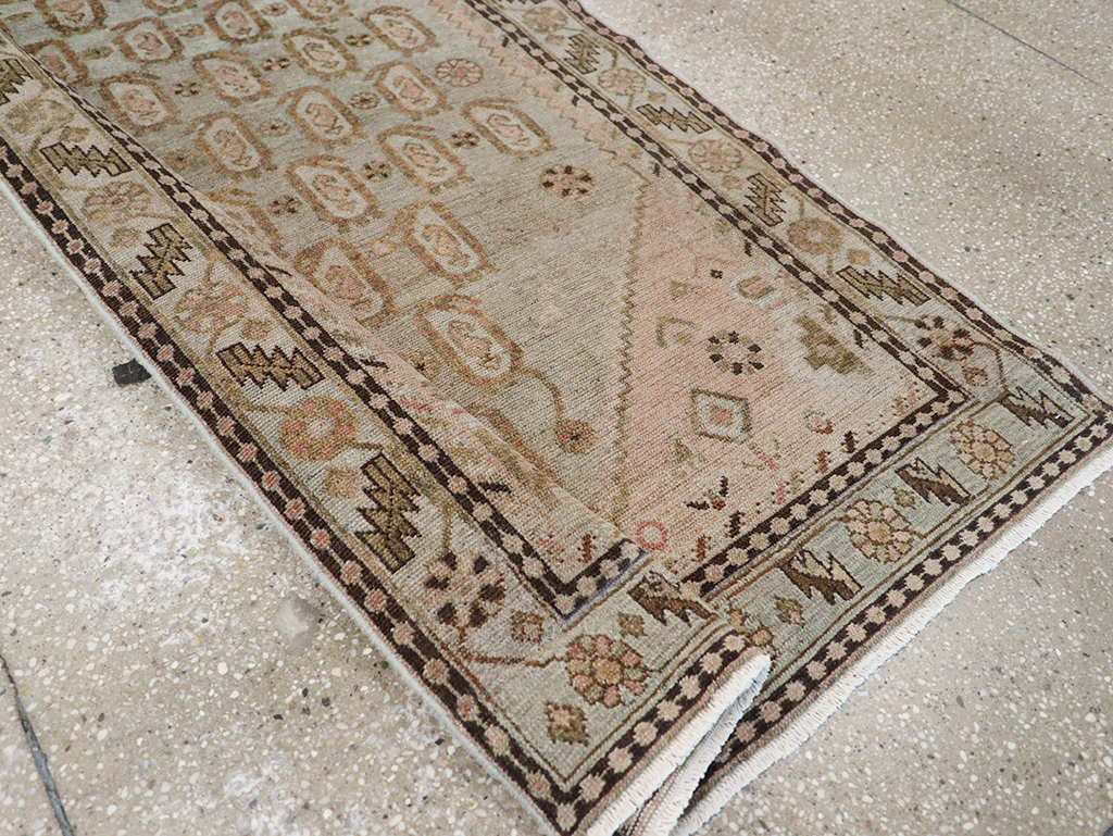Vintage Perian Malayer Long Runner, No.32873 - Gss