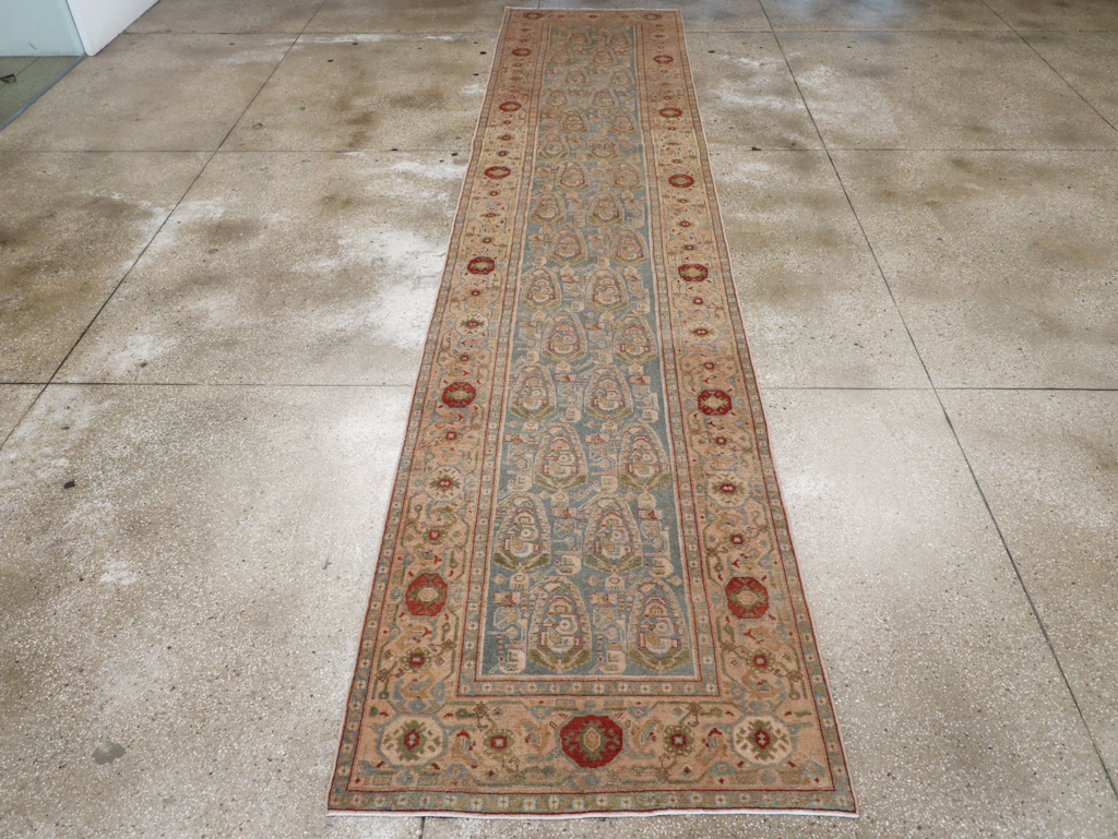 Vintage Persian Malayer Long Runner, No.32877 - Gss