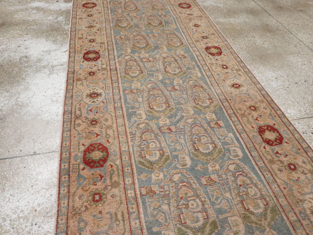 Vintage Persian Malayer Long Runner, No.32877 - Gss