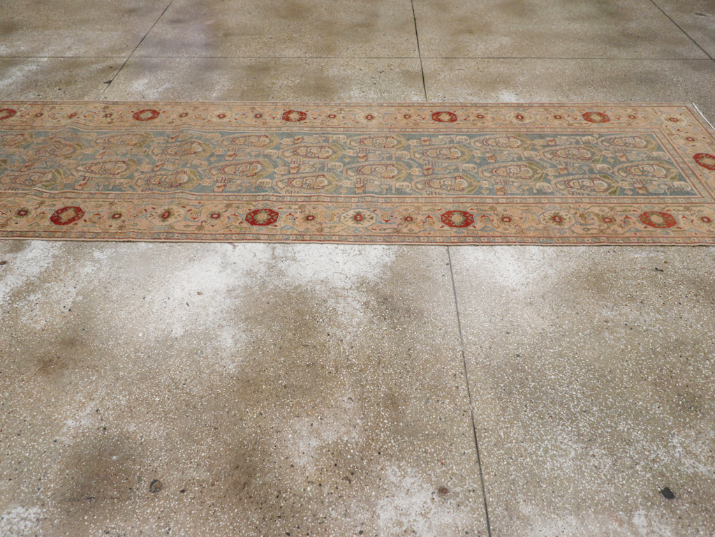 Vintage Persian Malayer Long Runner, No.32877 - Gss