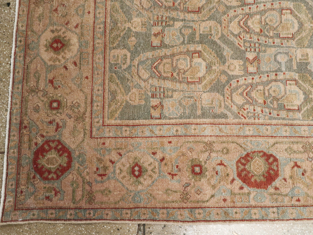 Vintage Persian Malayer Long Runner, No.32877 - Gss
