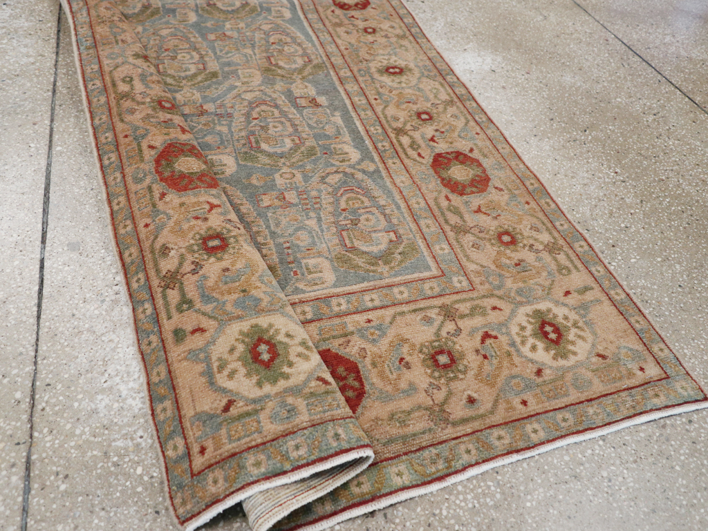 Vintage Persian Malayer Long Runner, No.32877 - Gss