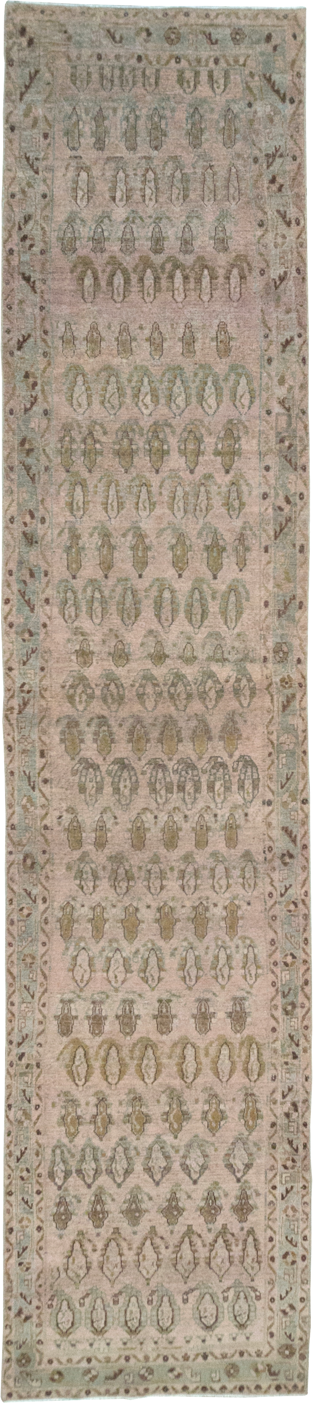 Vintage Persian Malayer Long Runner, No.32879 - Gss