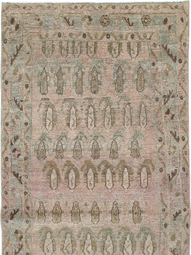 Vintage Persian Malayer Long Runner, No.32879 - Gss