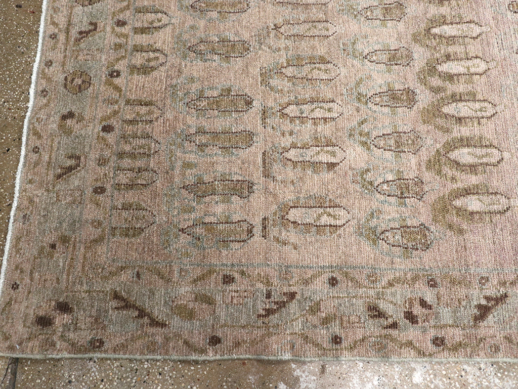 Vintage Persian Malayer Long Runner, No.32879 - Gss