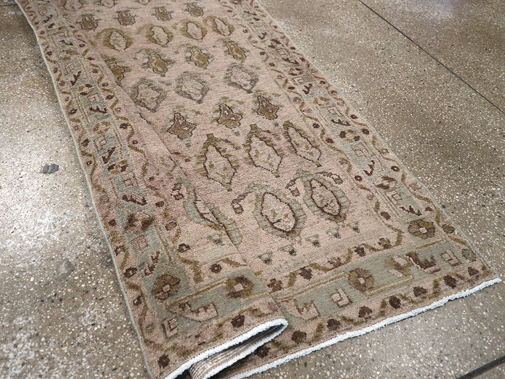 Vintage Persian Malayer Long Runner, No.32879 - Gss