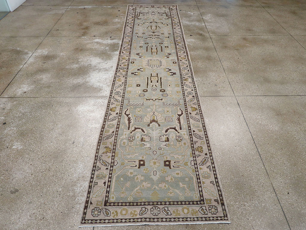 Vintage Persian Malayer Long Runner, No.32880 - Gss