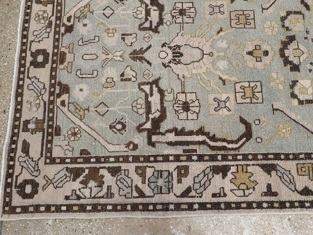 Vintage Persian Malayer Long Runner, No.32880 - Gss