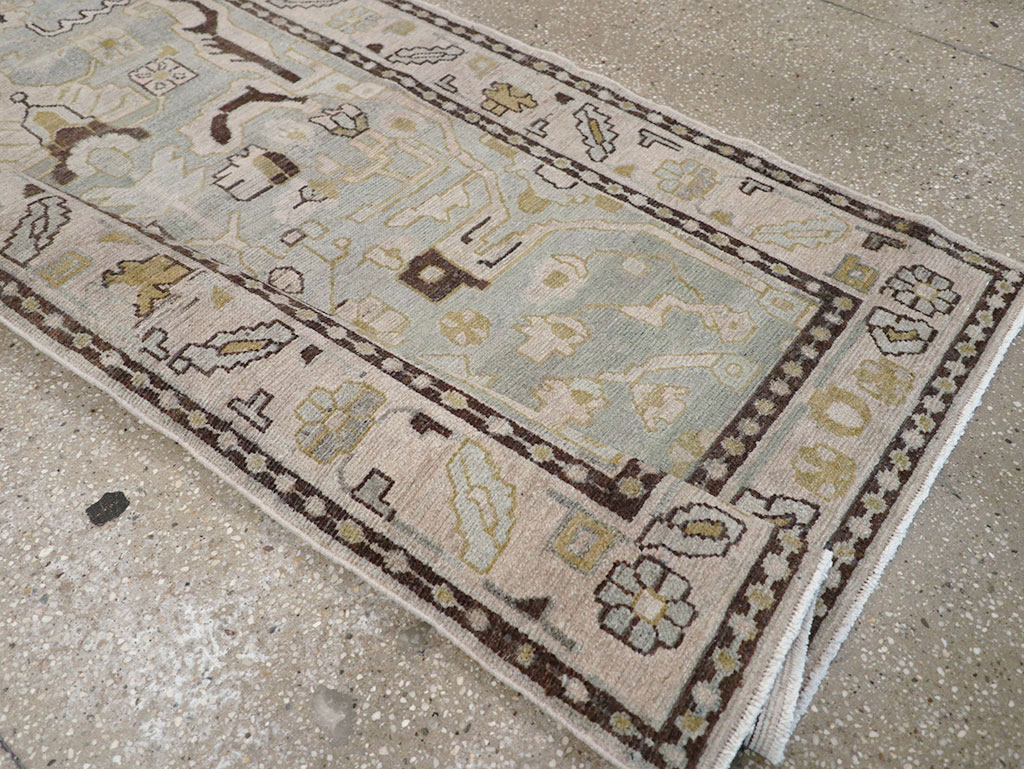 Vintage Persian Malayer Long Runner, No.32880 - Gss