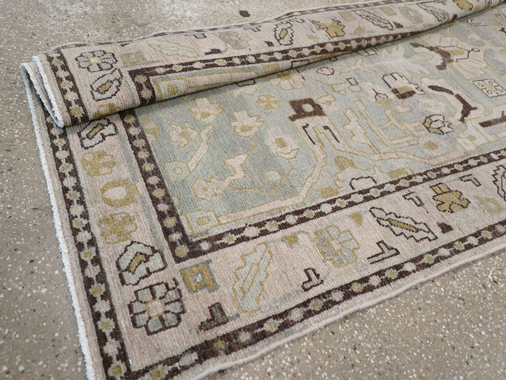 Vintage Persian Malayer Long Runner, No.32880 - Gss