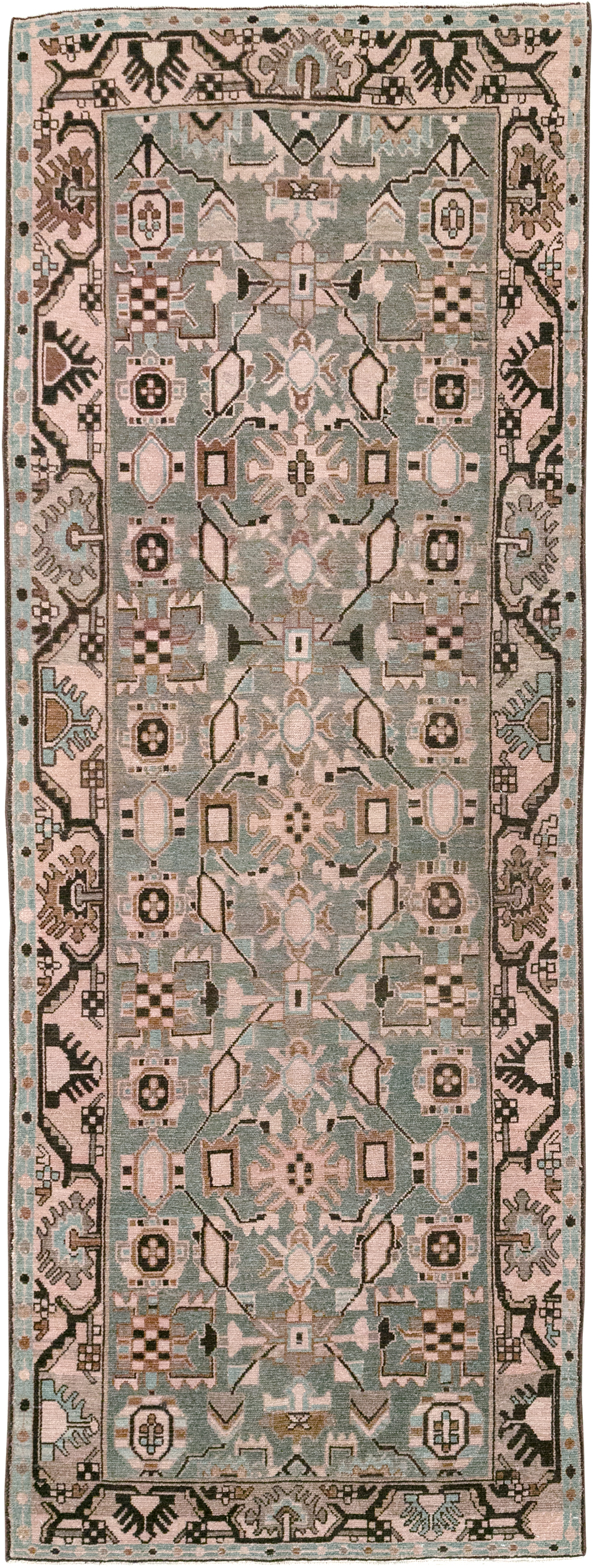Vintage Persian Malayer Runner, No.32882 - Gss