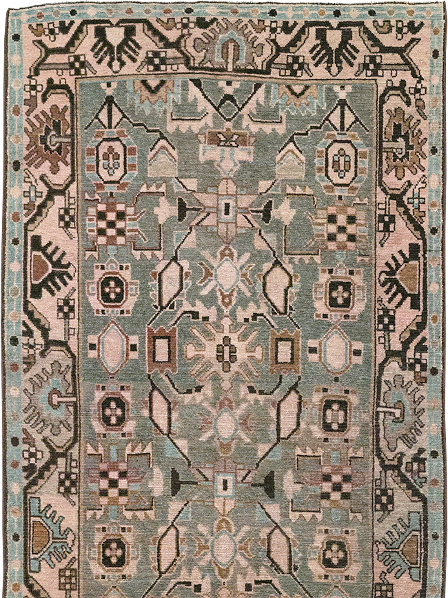 Vintage Persian Malayer Runner, No.32882 - Gss