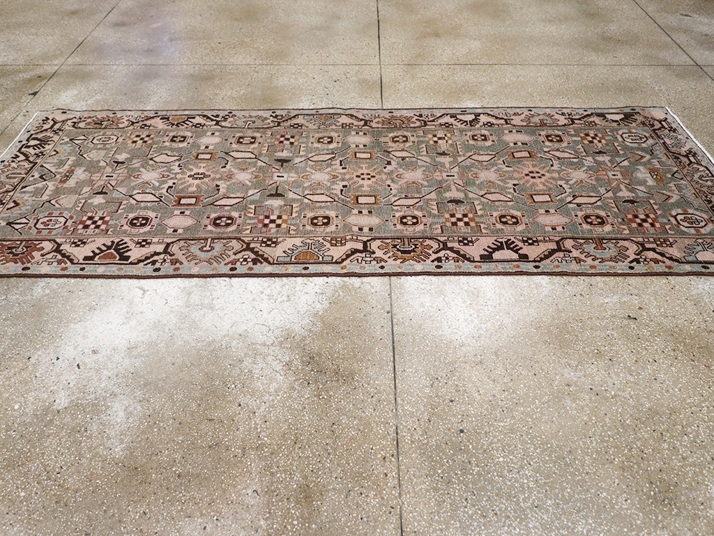 Vintage Persian Malayer Runner, No.32882 - Gss