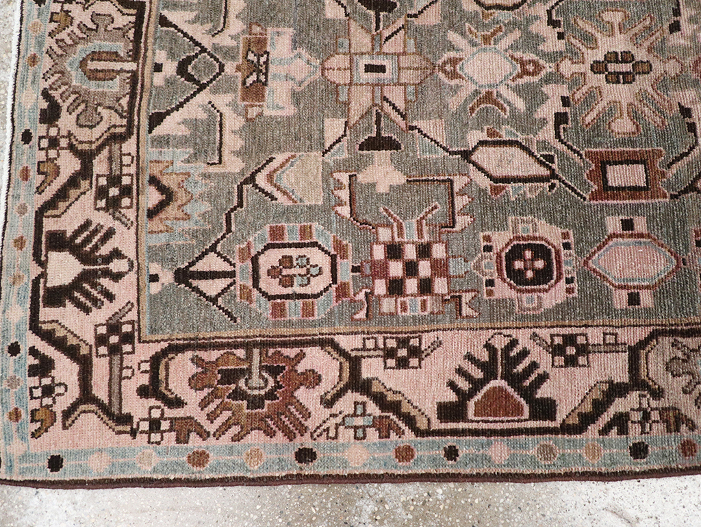 Vintage Persian Malayer Runner, No.32882 - Gss