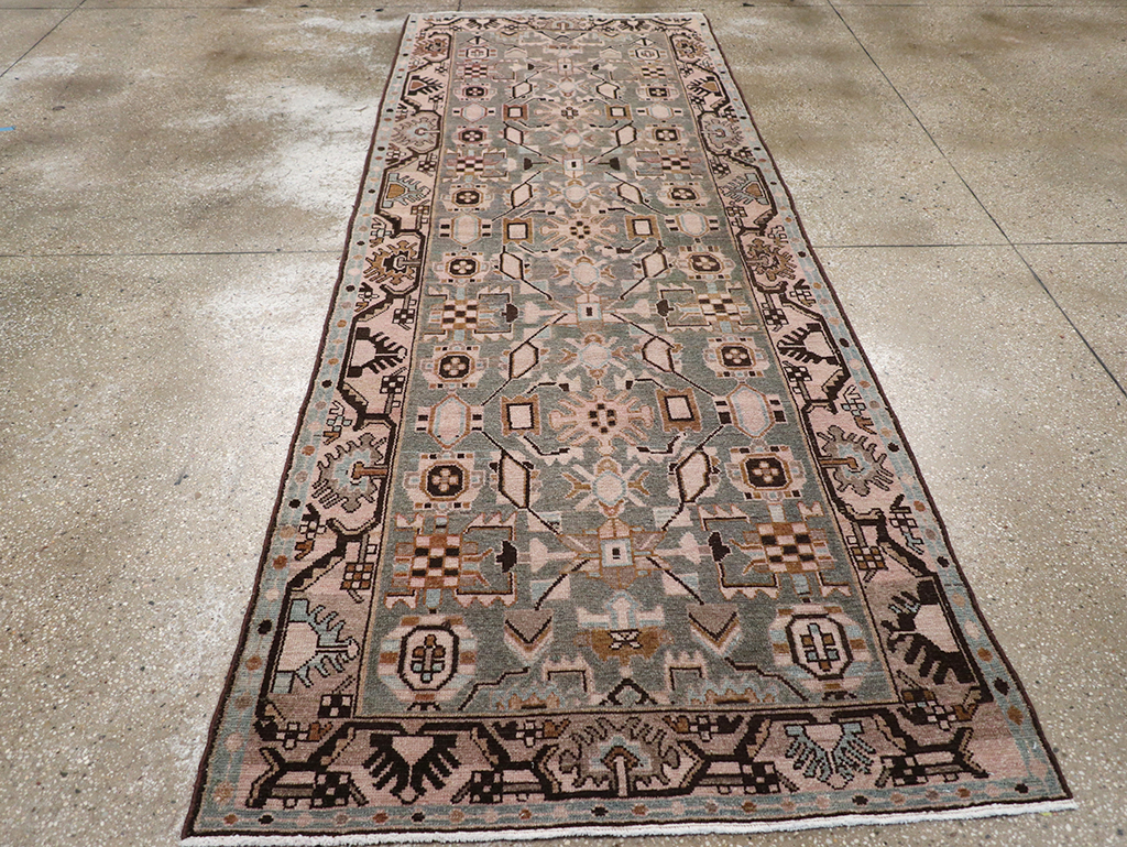 Vintage Persian Malayer Runner, No.32882 - Gss