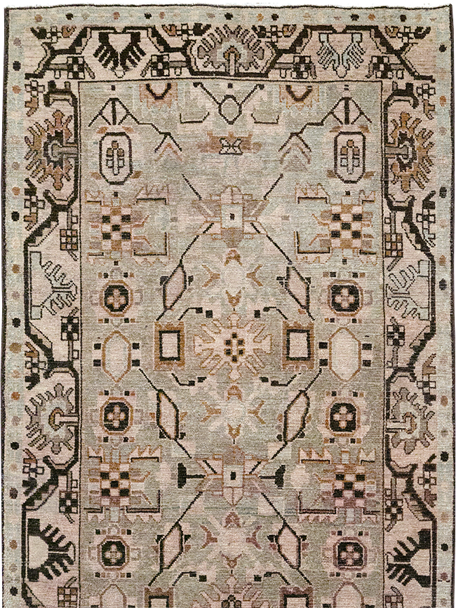 Vintage Persian Malayer Runner, No.32885 - Gss