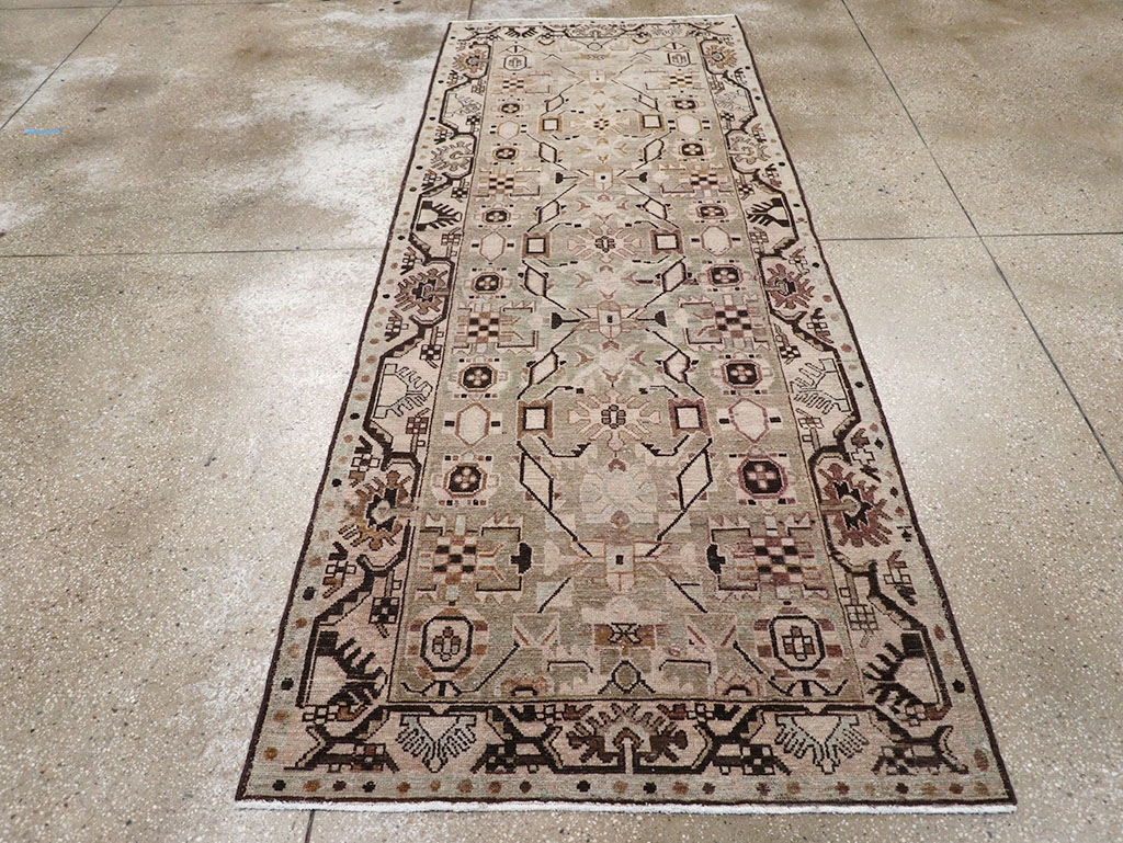 Vintage Persian Malayer Runner, No.32885 - Gss