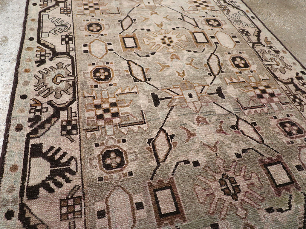 Vintage Persian Malayer Runner, No.32885 - Gss