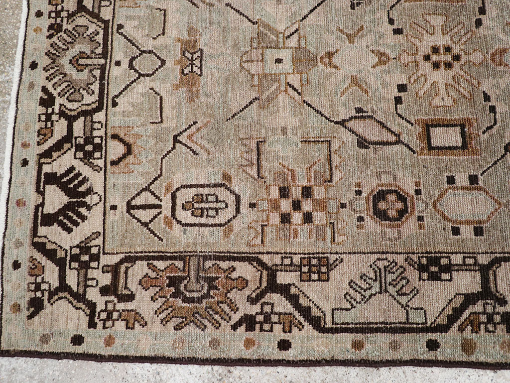 Vintage Persian Malayer Runner, No.32885 - Gss