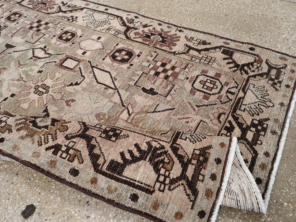 Vintage Persian Malayer Runner, No.32885 - Gss