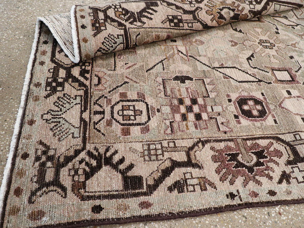 Vintage Persian Malayer Runner, No.32885 - Gss