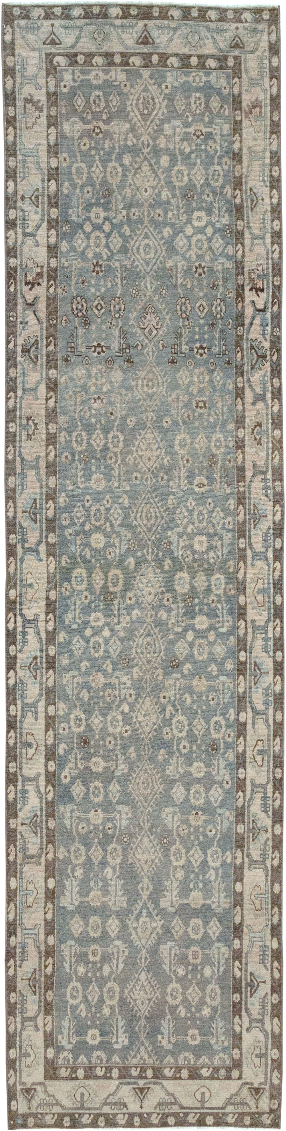 Vintage Persian Malayer Runner, No.32889 - Gss