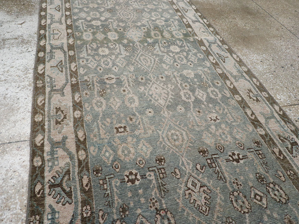Vintage Persian Malayer Runner, No.32889 - Gss