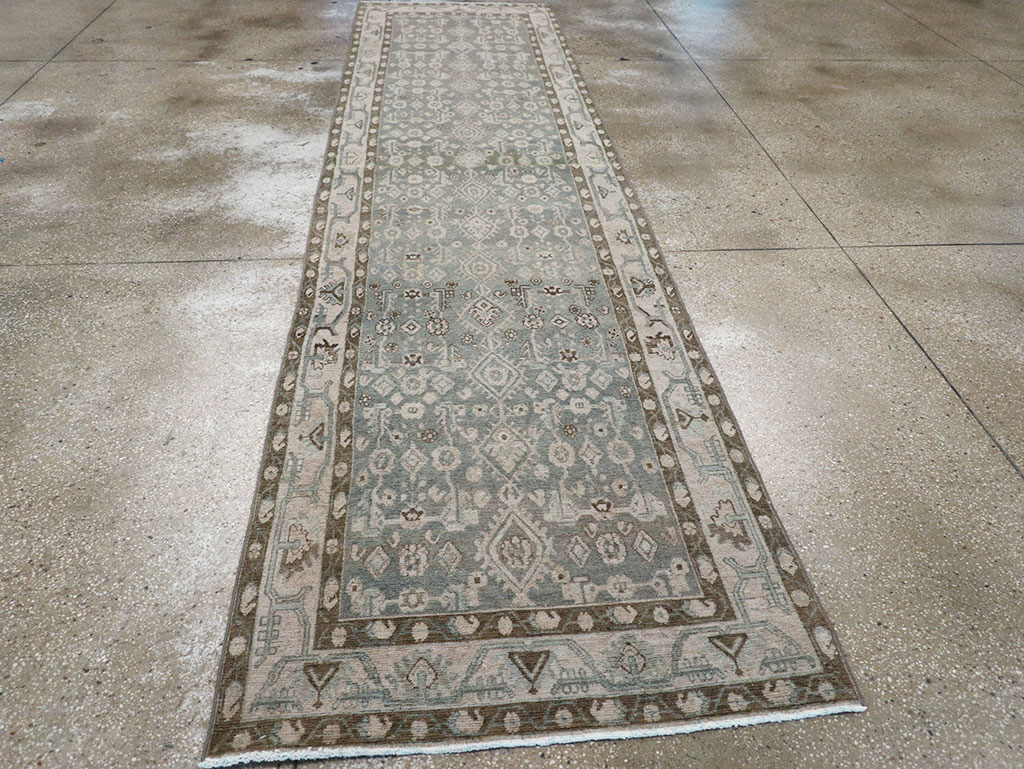 Vintage Persian Malayer Runner, No.32889 - Gss