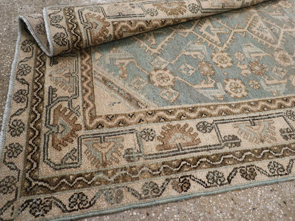 Vintage Persian Malayer Throw Rug, No.32892 - Gss