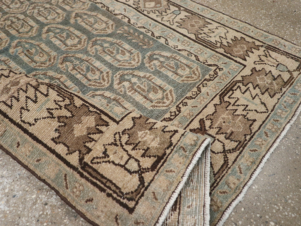 Vintage Persian Malayer Throw Rug, No.32896 - Gss