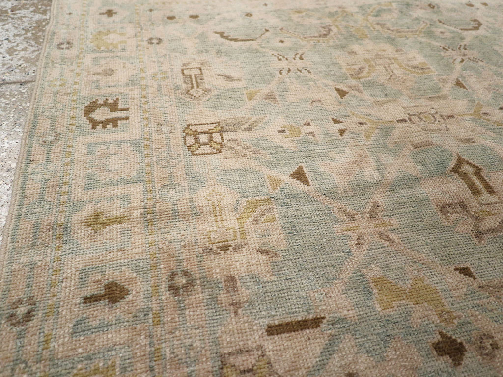 Vintage Persian Malayer Throw Rug, No.32899 - Gss