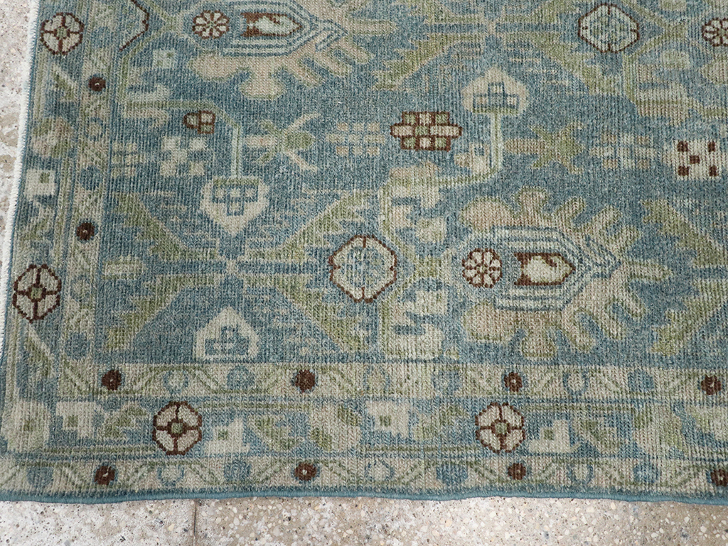 Vintage Persian Malayer Throw Rug, No.32900 - Gss