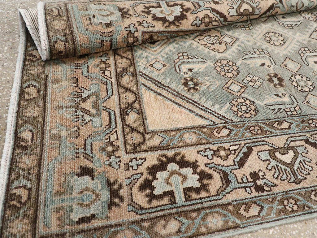 Vintage Persian Malayer Throw Rug, No.32902 - Gss