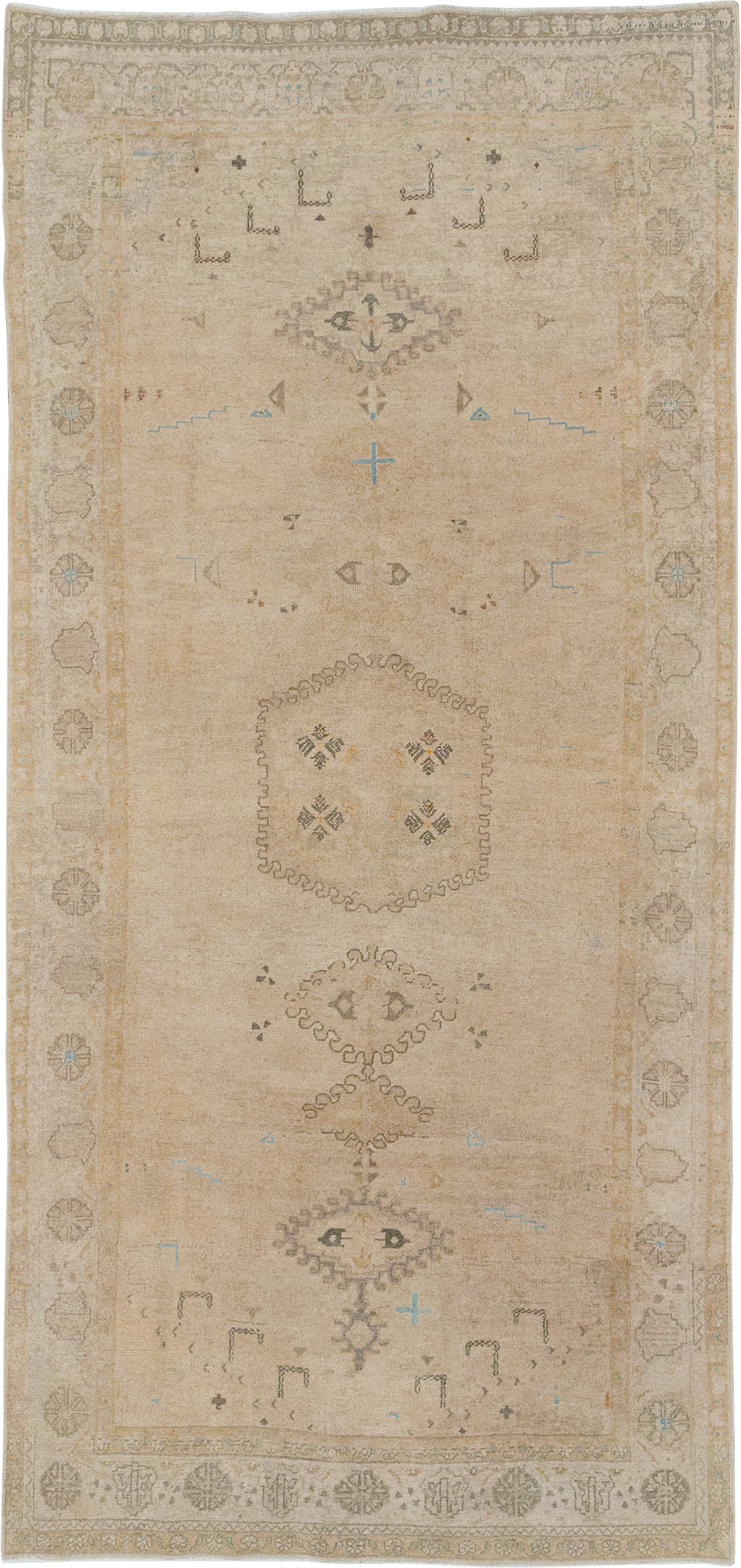 Vintage Persian Veece Accent Carpet, No.32904 - Gss