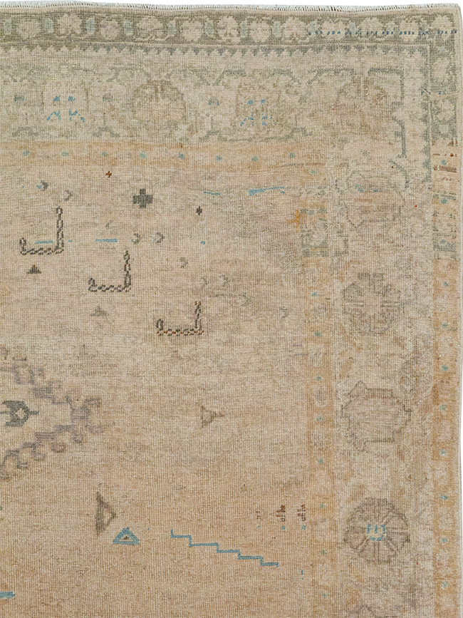 Vintage Persian Veece Accent Carpet, No.32904 - Gss