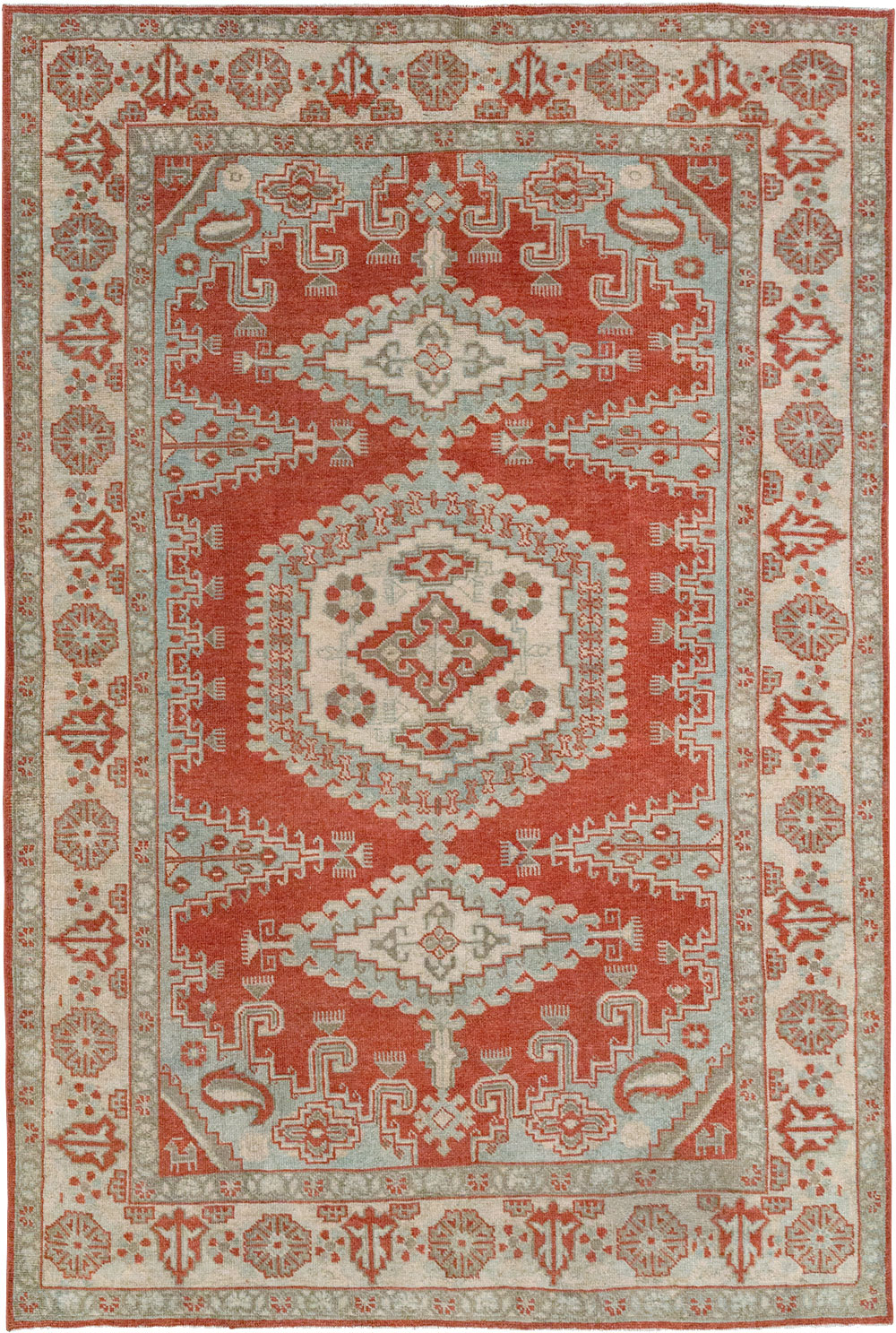 Vintage Persian Veece Accent Rug, No.32906 - Gss