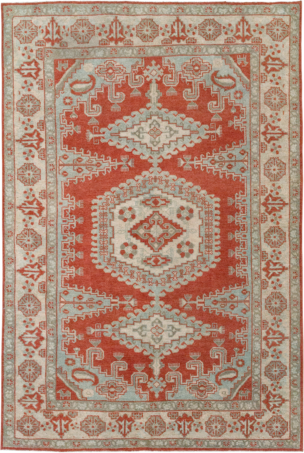 Vintage Persian Veece Accent Rug, No.32906 - Gss