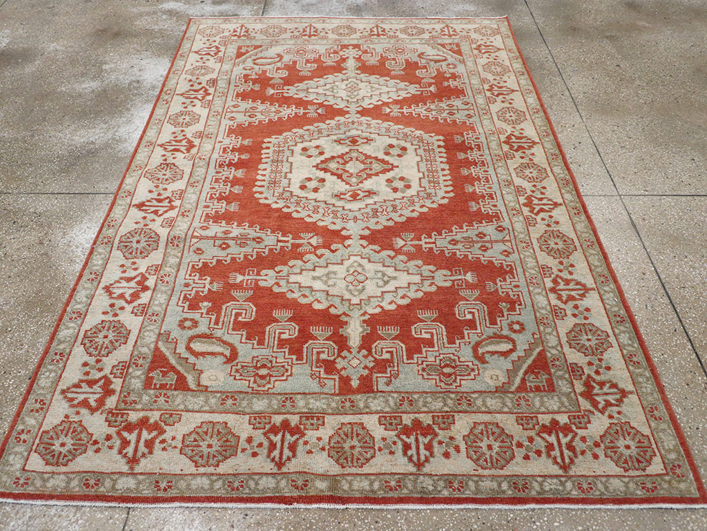 Vintage Persian Veece Accent Rug, No.32906 - Gss