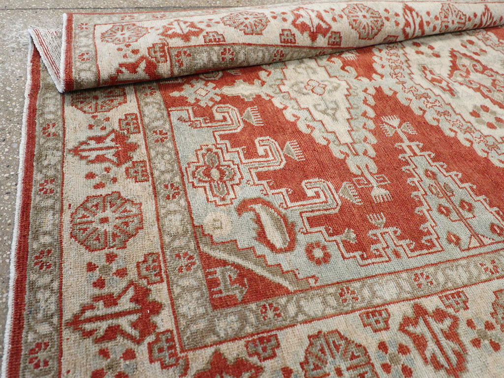 Vintage Persian Veece Accent Rug, No.32906 - Gss