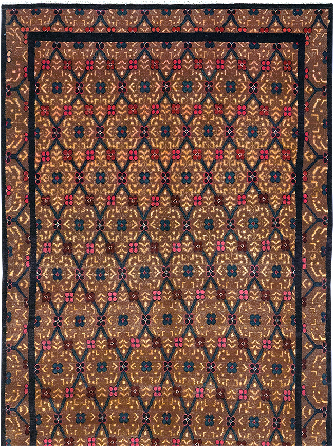 Vintage Persian Serab Runner, No.32910 - Gss