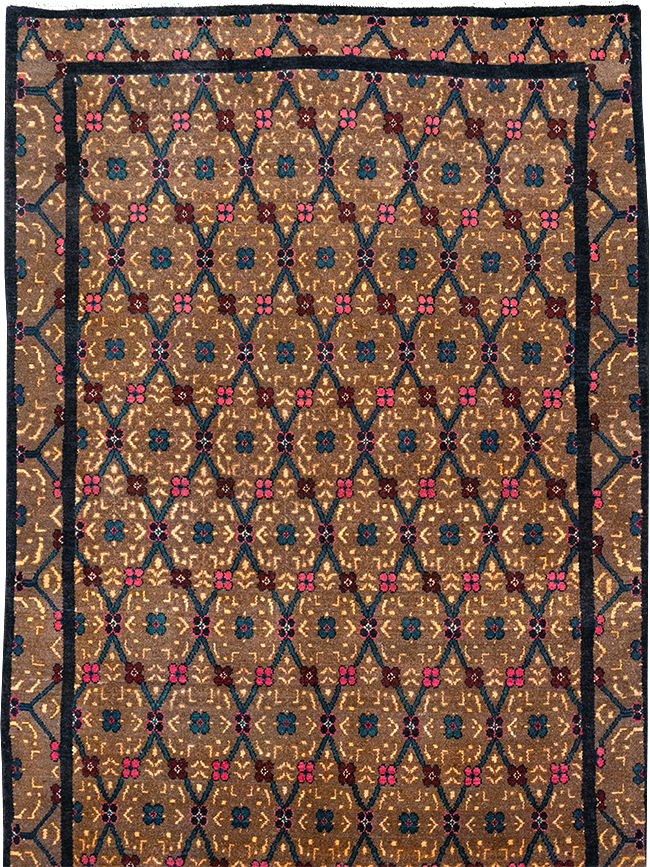 Vintage Persian Serab Runner, No.32910 - Gss