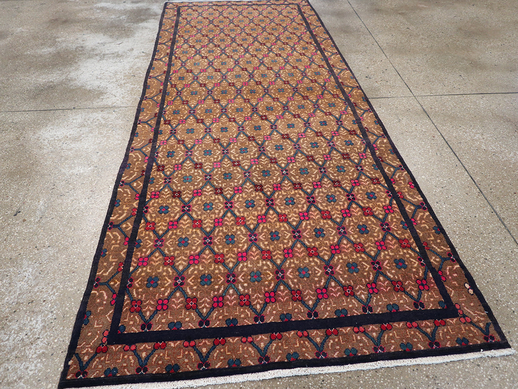 Vintage Persian Serab Runner, No.32910 - Gss