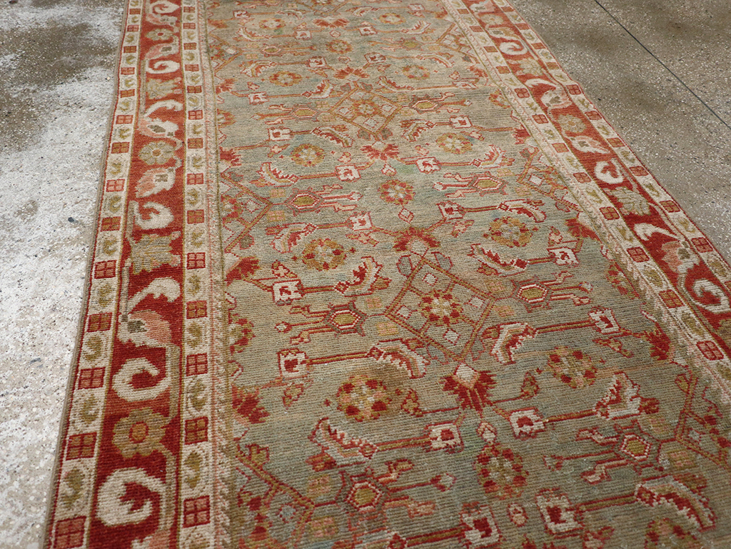 Vintage Persian Malayer Runner, No.32911 - Gss