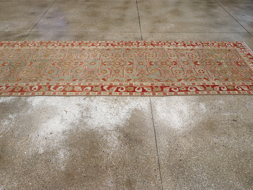 Vintage Persian Malayer Runner, No.32911 - Gss