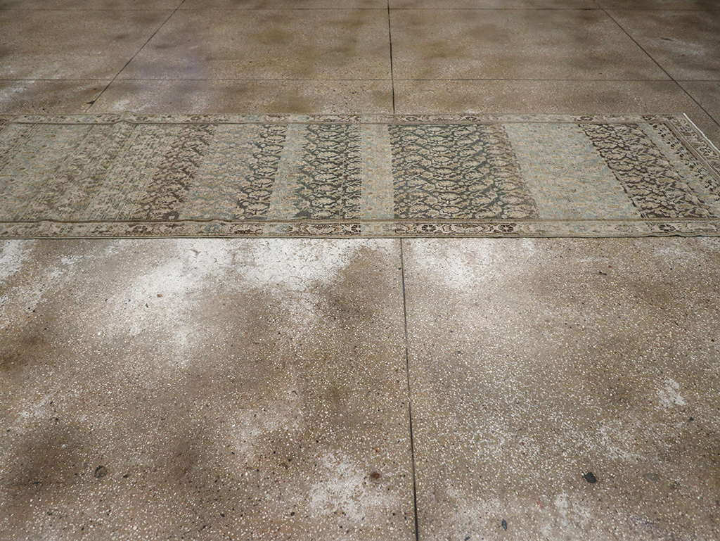 Antique Persian Malayer Long Runner, No.32912 - Gss