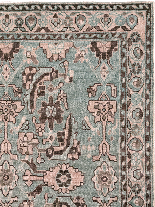 Vintage Persian Malayer Gallery Rug, No.32913 - Gss