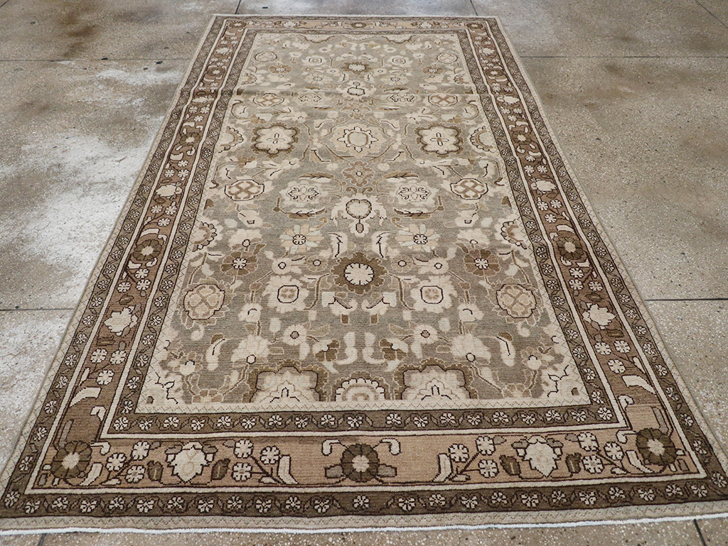 Vintage Persian Malayer Accent Rug, No.32914 - Gss