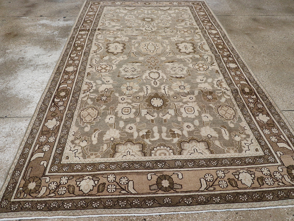 Vintage Persian Malayer Accent Rug, No.32914 - Gss