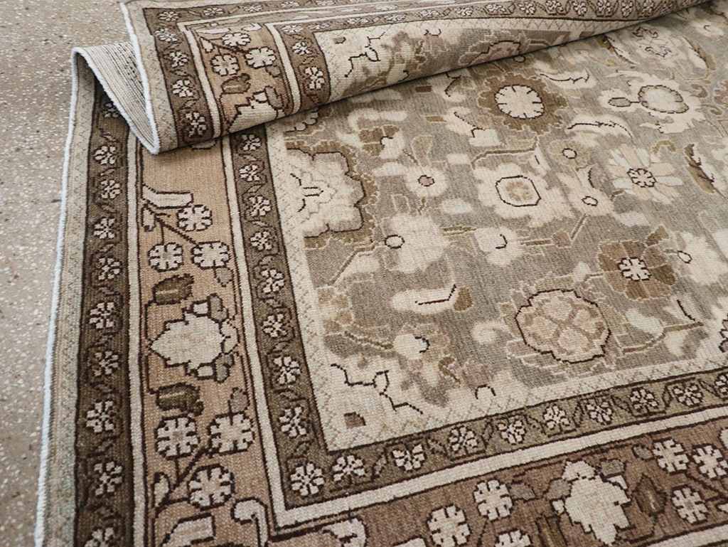 Vintage Persian Malayer Accent Rug, No.32914 - Gss