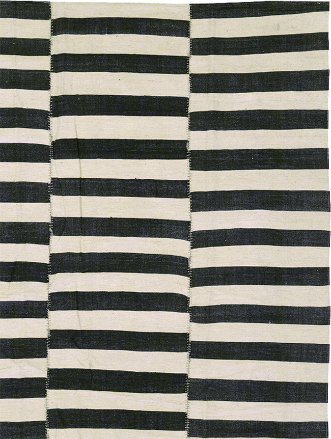 Modern Persian Flatweave Kilim Large Room Size Carpet, No.32917 - Gss